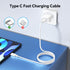 for iPhone 15 Charger USB C Wall Charger, 60W USB C to USB C Cable Charger Fast Charging Block, USB C Cable 6FT Compatible with iPhone 15 Pro Max/...