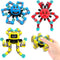 Transformable Fidget Spinner Toys for Kids & Adults,3 PCS Fidget Toys for Teens Anxiety,Sensory Toys for Autism ADHD Stress Relief,Gifts for Boys ...
