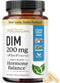 DIM Supplement 200 mg | Estrogen Balance for Women & Men | Hormonal Acne, Hormone Balance, Menopause & Antioxidant Support | Clean Label Project C...