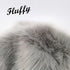 A Fluffy Throw Pillow Cover Covered by Gray Long Hair for Couch Sofa Bed Decoration in Bedroom or Livingroom,18 X 18 inch?Gray...
