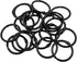 Binder Ring Black Metal Hinged Ring Book Binder Ring Stapler Hinged Buckle Ring Scrapbook Sketchbook Craft Album DIY Binding Ring -20PCS...