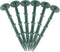 50/100/150 Pack 6 Inch Plastic Garden Lawn Stakes, Landscape Anchors Rustproof Spikes for Ground Lawn Edging, Weed Fabric, Tarp, Christmas Yard De...