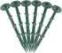50/100/150 Pack 6 Inch Plastic Garden Lawn Stakes, Landscape Anchors Rustproof Spikes for Ground Lawn Edging, Weed Fabric, Tarp, Christmas Yard De...