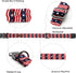 Lionheart glory American Flag Dog Collar, 4 of July Dog Collar Heavy Duty Adjustable Patriotic Dog Collars for Medium Dogs Pet Gift Summer Collars...