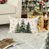 RABUSOFA Christmas Pillows Covers 12x20 Winter Tree Snowflake Decorations Decorative Pillow Cases Farmhouse Holiday Xmas lumbar Cushion Covers for...