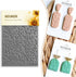 Keoker Polymer Clay Texture Sheets, Clay Texture Mat for Making Earrings Jewerly, Polymer Clay Texture Silicone Mat (No. 9 leaf)...