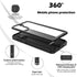 for Samsung Galaxy S21 Case Waterproof IP68 Certified Dustproof Shockproof Dirtproof Snowproof Rugged Cover Built-in Screen Protector for Samsung ...