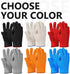 Killer's Instinct Outdoors 1 Pair Heat Resistant Gloves Oven Gloves Heat Resistant with Fingers Red Mitts Kitchen Pot Holders Cotton Mitts Red Kit...