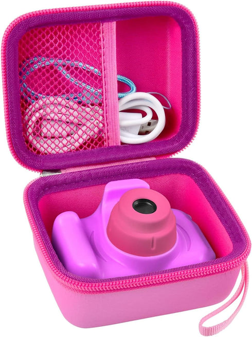 GWCASE Camera Case Compatible with Seckton for Goopow for Desuccus for Rindol for VATENIC for Rikum for GKTZ Kid Toy Video Camera. Kids Digital Ca...