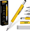 UMEINAC Multitool Pen, 7 in 1 Multitool Tech Tool Pen for Men, Construction Tools Gadget Stocking Stuffers Gifts for Dad Husband Father - Yellow...
