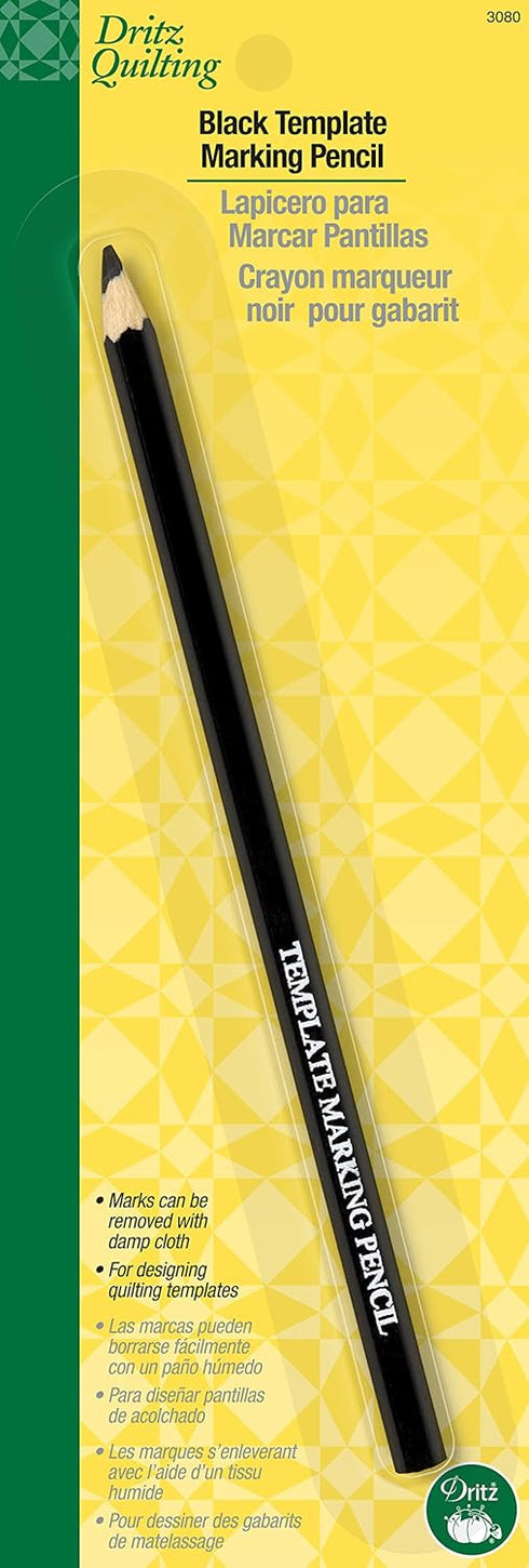 Dritz 3080 Template Marking Pencil, Black...
