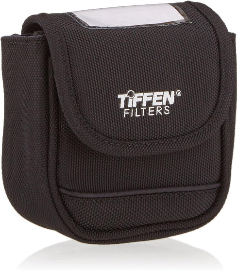 Tiffen 4BLTPCHLGK Large Belt Style Filter Pouch for Filters 62mm to 82mm,Black...