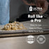 Ultra Cuisine French Rolling Pin for Baking – Tapered Stainless Steel Design with Measurements, Professional or Home Use with Pizza, Cookie, & Pas...