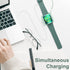 Portable Charger for iWatch Apple Watch Lightweight Travel Magnetic Charging 1200mAh, Wireless Charger with Keychain for Apple Watch Series 8/7/6/...