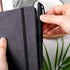 Koogel 3PCS Pocket Notebook Journals, Mini Notebooks with Pen Holder Hardcover Small Notepads for Note Taking School Office Black...