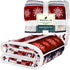 PAVILIA Premium Christmas Sherpa Throw Blanket | Christmas Decoration Reindeers, Fleece, Plush, Warm, Cozy Reversible Microfiber Holiday Blanket 5...