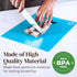 4 Piece Flexible Plastic Cutting Boards For Kitchen, BPA Free Plastic Cutting Mats For Kitchen - Extra Thick Chopping Mats - Each Board Mat Color ...