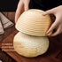 Round Bread Proofing Baskets 9 Inch with Liner Round Dough Proofing Bowls for Home Bread Making and Baking Set of 2...