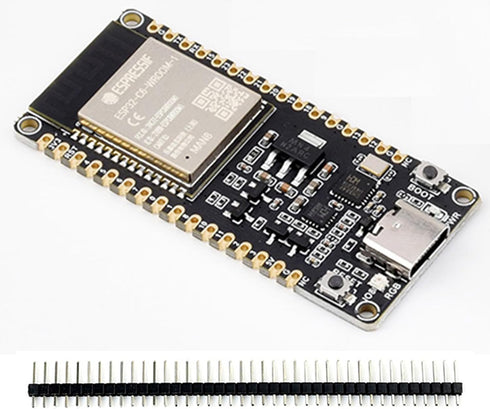 ESP32-C6 Microcontroller Wi-Fi 6 Development Board Integrates Wi-Fi 6, Bluetooth 5 and IEEE 802.15.4, up to 160MHz Frequency, 8MB Flash, Supports ...