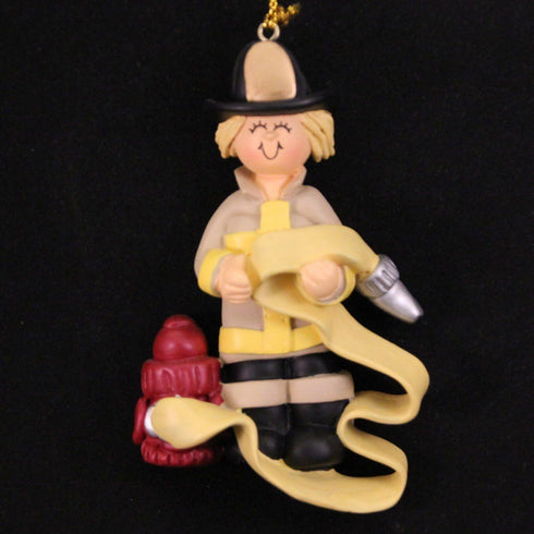 Firefighter, Female, Blonde...