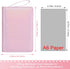 Toplive A6 Budget Binder with Zipper, 6 Ring Refillable Planner Binder Cover for A6 Cash Budget System, PU Leather Personal Organizer Personal Wal...
