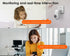 P Panoraxy AI 2K 3MP Wifi Security Indoor Camera, Wireless Plug in Camera, 24/7 Human&Sound Detection, 2.4G PTZ Pet Camera, Dual-Way Talk, Color N...