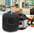 Air Fryer Cover Also for 6 Quart Instant Pot and Electric Pressure Cooker with Pocket, Dust-Proof Cover for Electric Appliance (Black)...