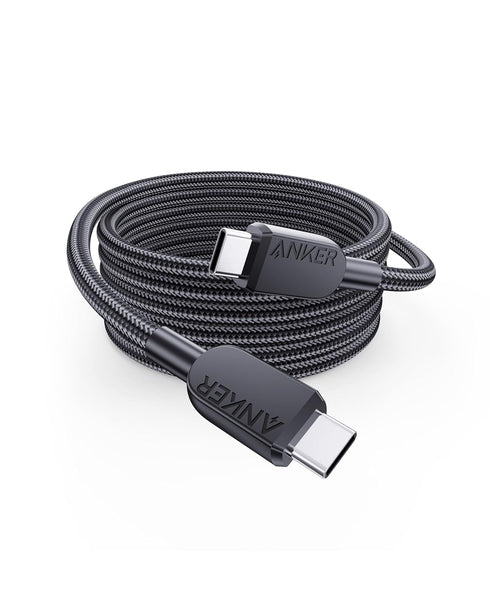 Anker 240W USB C to USB C Cable (2Pack,6ft), USB C Charger Cable Fast Charge for iPhone 15/15Pro/15Plus/15ProMax, MacBook Pro 2020, iPad Pro 2020,...