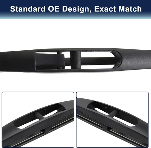 X AUTOHAUX Rear Window Windshield Wiper Blade for Infiniti QX56 2008-2016 for Suzuki Swift 2005-2016 - 250mm 10inch...
