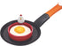 MSC International 89550 Doodle Doo, Nonstick 50666 Joie Eggy 3.5" Non-Stick Silicone Compact Egg Ring with Folding Handle, One Size, Red...