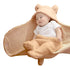 XMWEALTHY Cute Newborn Baby Boys Girls Blankets Plush Swaddle Blankets Brown...
