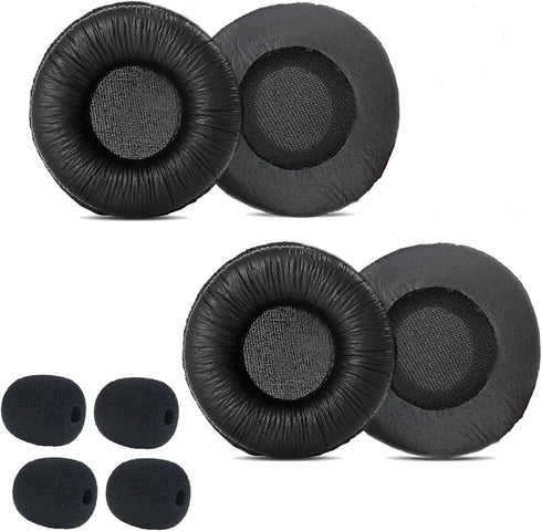 Replacement Ear Pads for Plantronics Headset 50mm Ear Cushions Compatible with Plantronics Blackwire C320 3210 3220 3320 HW251N HW261N HW510 HW520...