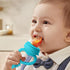 Baby Fruit Food Feeder Breastmilk Popsicle Molds for Teething Relief, Introduce New Foods, Silicone Freezer Tray with Lid, includes 6 Food Pacifie...