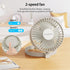SmartDevil USB Desk Fan, 2 Speeds Small Personal Desk Fan, 90° Rotate Portable Foldable Mini Desktop Table Fan, Strong Wind, Quiet Operation, for ...