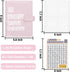 100 Envelopes Money Saving Challenge Binder, A5 Budget Binder with Cash Envelopes, Savings Challenges Book to Save $5,050, 10,000, 500, Budget Pla...