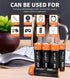 Kruta AA Rechargeable Batteries for Outdoor Solar 12 Pack, NiMH Double A Battery Pre-Charged 1.2V 800mAh Long Lasting Performance for Outdoor Sola...