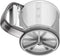 Flour Sifter for Baking, Crank Flour Sifter with Professional Fine Mesh Baking Sifters, One Hand Press Crank Sifter for Baking, Premium Flour Siev...