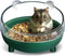 Hamster Food Bowl, Elevated Tilted Pet Feeder, Reduces Neck Strain, Suitable for Dwarf Hamsters, Gerbils, Mice, Puppies, and Other Small Animals...