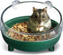 Hamster Food Bowl, Elevated Tilted Pet Feeder, Reduces Neck Strain, Suitable for Dwarf Hamsters, Gerbils, Mice, Puppies, and Other Small Animals...