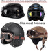 Motorcycle Goggles, 2 Pack Vintage Pilot Style Riding Goggle Burning Man Goggles for Men Women Youth Adult...