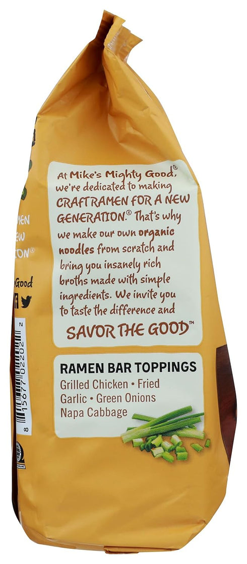 MIKES MIGHTY GOOD Organic Fried Garlic Chicken Ramen, 2.2 OZ...
