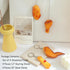 4pcs Fake Chicken Food Car Mirror Decor Hanging Funny Car Ornament Accessories Gag Gifts for Women Men...