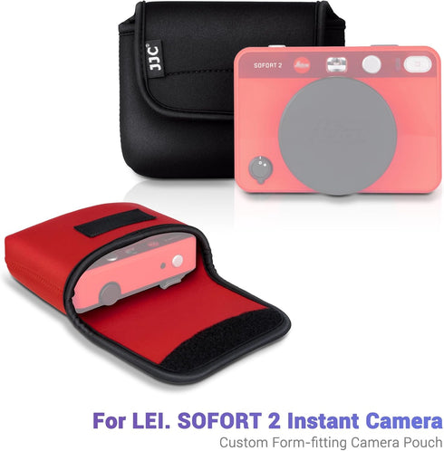 Soft Neoprene Camera Case for Leica SOFORT 2 Instant Camera, SOFORT 2 Case with Quick Access Opening, Shockproof Camera Travel Pouch Sleeve Storag...