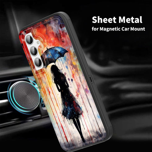 for Galaxy A54 5G Case,Dual Layer Hybrid (Magnetic Mount Friendly) Shockproof Drop Protection Impact Phone Cover Case for Samsung Galaxy A54 5G 6....