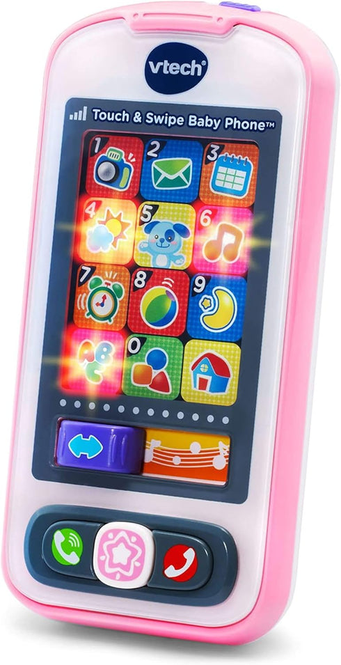 VTech Touch and Swipe Baby Phone, Pink...