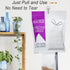 8 Gallon Drawstring Trash Bag, Small Garbage Bags, 45 Count...