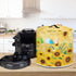 Sunflower Rice Cooker Cover for Instant Pot 6 Quart Inner Pot Cover for Air Fryer Dust Covers for Kitchen Appliances Appliance Dust Covers Decorat...