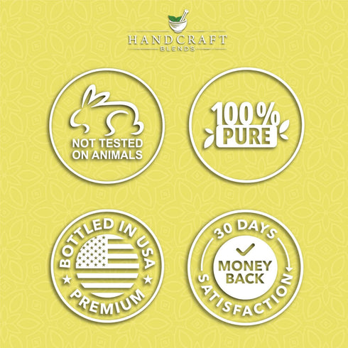 Handcraft Blends Lemon Essential Oil – Huge 4 Fl Oz – 100% Pure and Natural – Premium Grade Essential Oil for Diffuser and Aromatherapy, Skin, Mas...