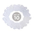 Neat Solutions 2-Ply Knit Terry Solid Color Feeder Bibs in White - 10 Count(Pack of 1)...