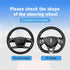 Microfiber Leather Steering Wheel Cover, Steering Wheel Covers with Anti Slip Grip Handle Improves Control, Universal Fit for Most Car Truck SUV, ...
